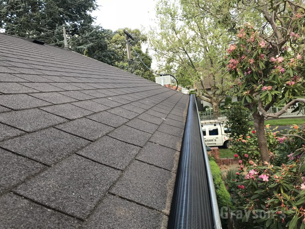 Our Triple-G gutter protection.