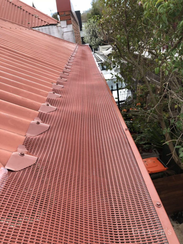 Top quality gutter protection can stop screws